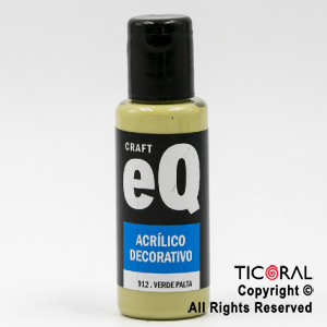 ACRIL.DECOR.EQ 912 VERDE PALTA 50ML X 1